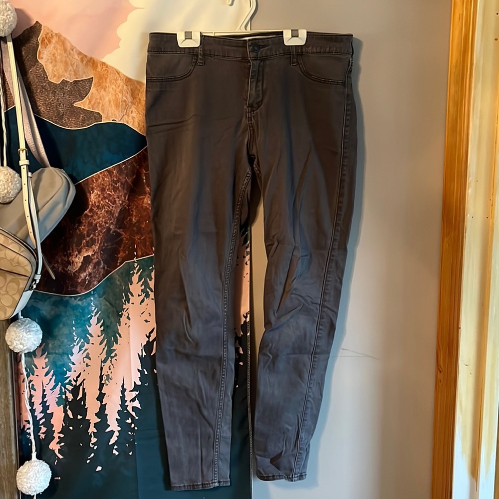 Abercrombie & Fitch Skinny Jeans Gray